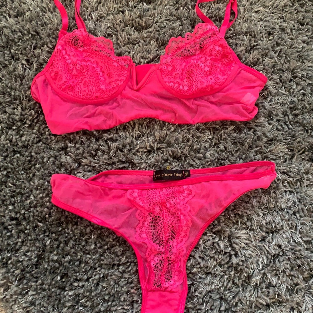 love and other things lingerie set